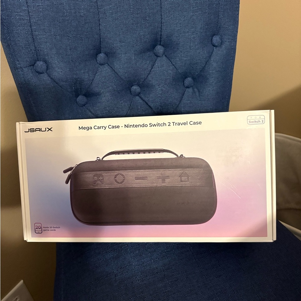 Black Travel Case for Nintendo Switch 2